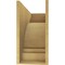 Ekena Millwork 11"W x 33"D x 22"H Classic Pescadero Rough Cedar Woodgrain TimberThane Corbel, Primed Tan CORUR11X33X22PECRCPR - alternate 5